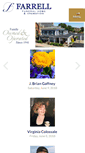 Mobile Screenshot of farrellfuneralhome.com